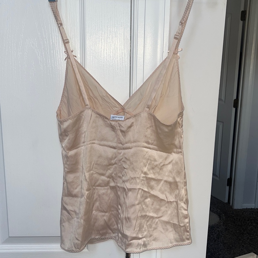 Vintage Intimissimi pale pink silk cami/chamise Size Small - Picture 7 of 8